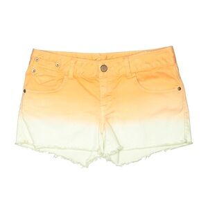 American Rag Orange and Cream Jean Shorts